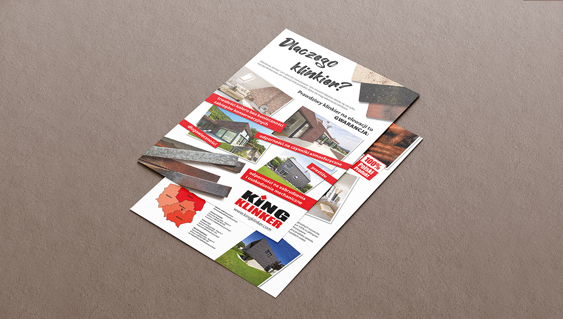 Informacyjna wrzutka do katalogu King Klinker
