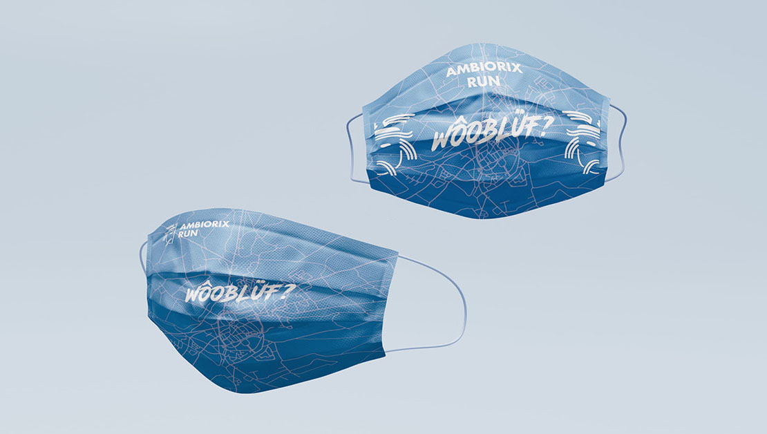 Projekty nadruku firmowych maseczek