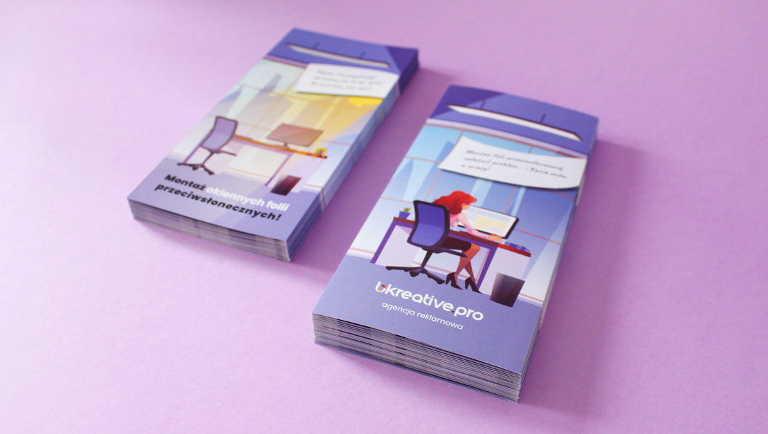 Ulotki rozkładane 3DL