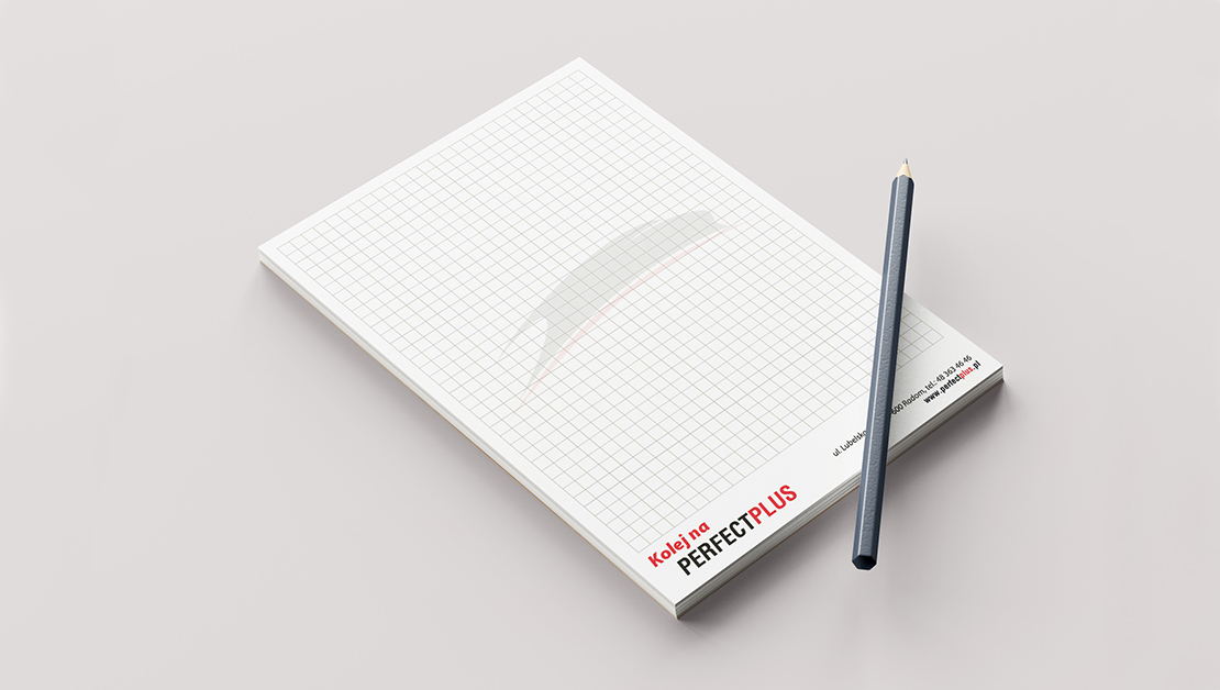 Projekt notesów Perfect Plus