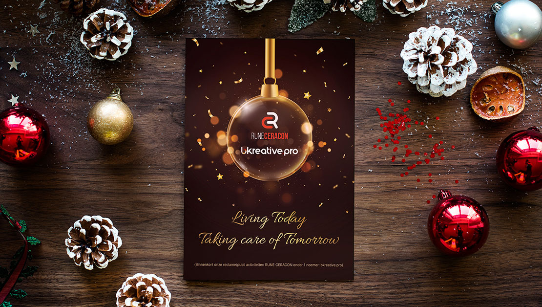 Kartka świąteczna dla klientów Rune Ceracon