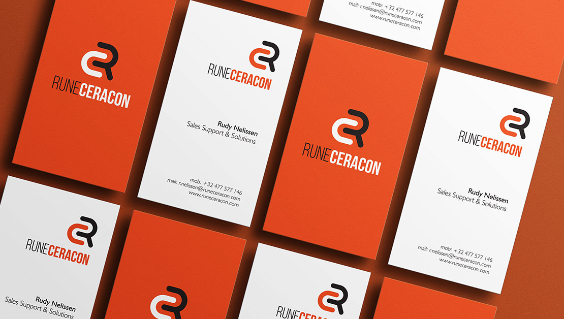 Identyfikacja wizualna - wizytówki Rune Ceracon
