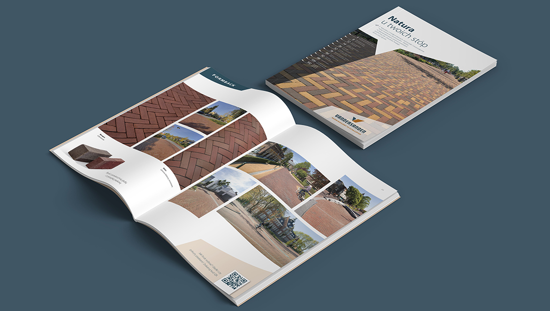 Folder-katalog bruków Vandersanden