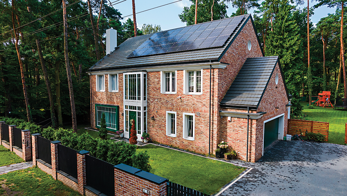 Sesja zdjęciowa dla Vandersanden - domek jednorodzinny w cegle