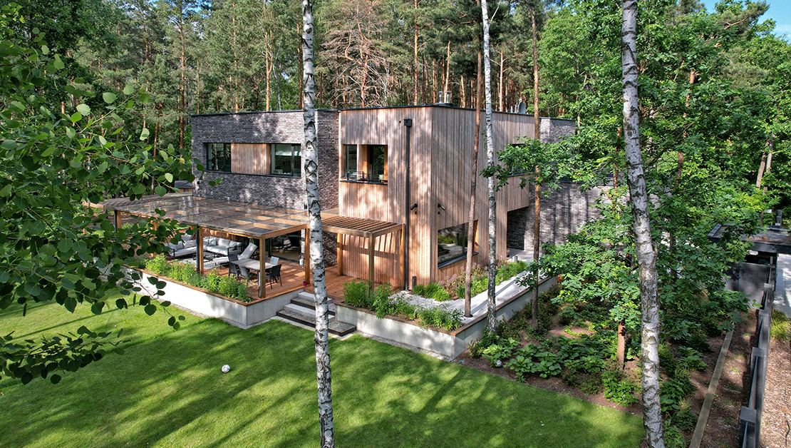 Sesja zdjęciowa dla Vandersanden - domek jednorodzinny w cegle