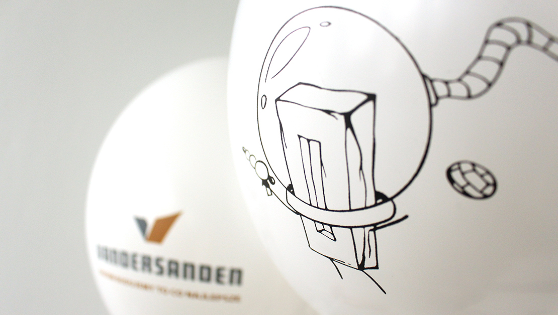 Balony z nadrukiem Vandersanden