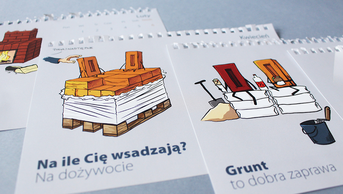 Kalendarz biurkowy Vandersanden